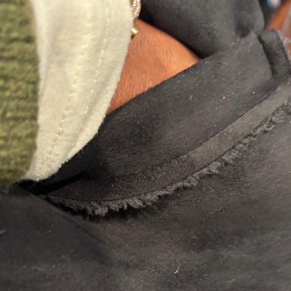 Larry Levine Elegant Black Teddy Coat - Picture 11 of 11